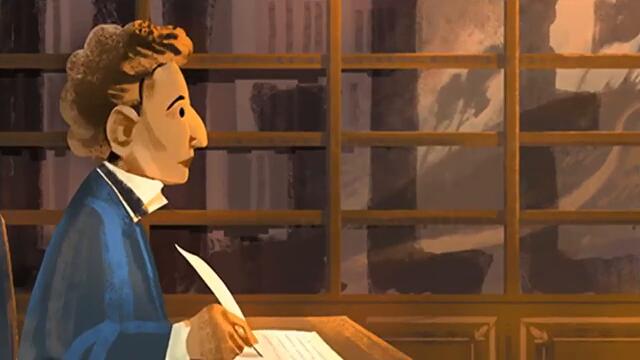 Giacomo Leopardi Poeta ｜ Google Doodle Celebra 225 anniversario della nascita di Giacomo Leopardi