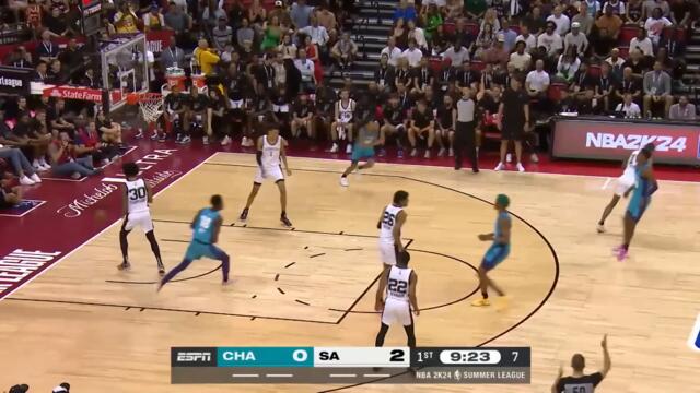 SPURS vs HORNETS | NBA SUMMER LEAGUE | FULL GAME HIGHLIGHTS