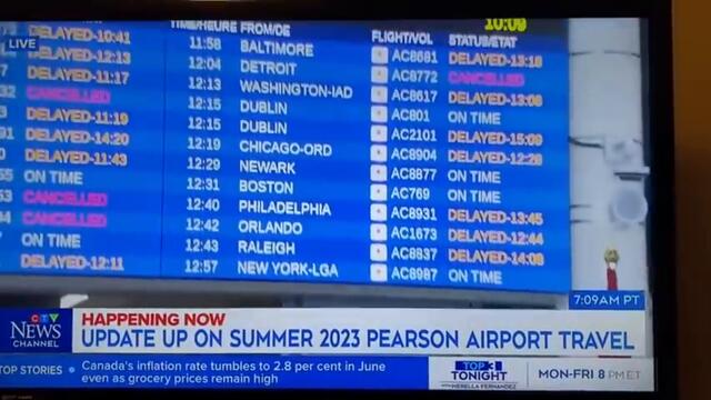 Great camera work exposes a lie, live on tv!