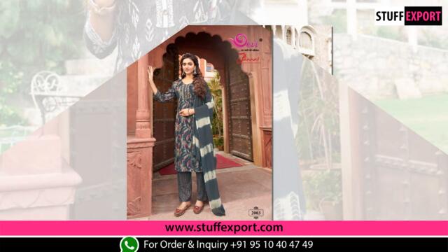 Devi Jannat Vol 2 Regular Wear Rayon Kurti Pant With Dupatta Full Catalog Available Wholesale Rate.