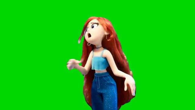 Chelsea Green Screen __ Ruby Gillman Teenage Kraken