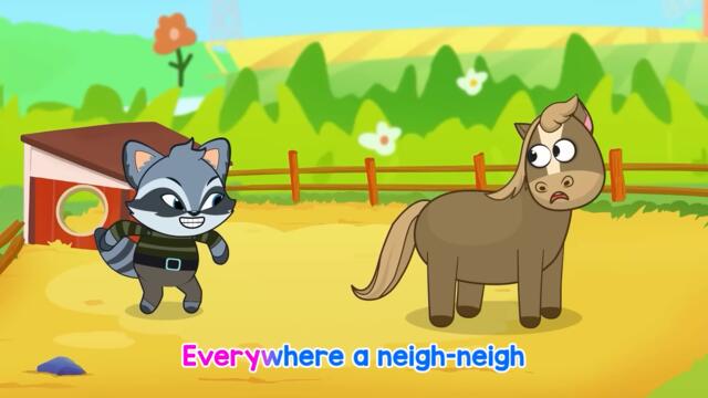 Old Macdonald Had A Farm🐕🏞 | Bowbow Nursery Rhymes & Kids Songs