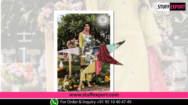 4 Choice Elexa Printed Viscose Kurti Pant With Dupatta Collection Full Catalog At Wholesale Rate.