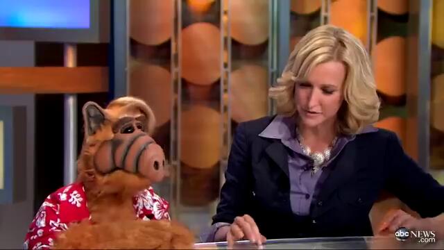 ALF Sits Down, Tries to Behave for 'GMA' Interview (11.07.11)
