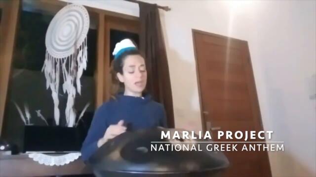 National Greek anthem on handpan by Marlia on our national day celebration