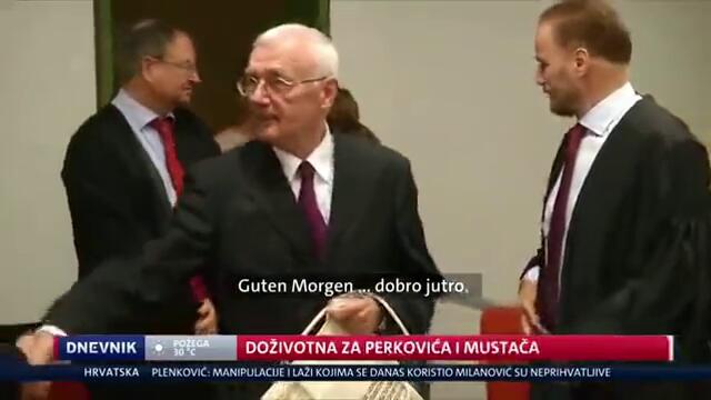 Dnevnik Nove tv: Josip Perković i Zdravko Mustač osuđeni na doživotnu kaznu zatvora 3,8.2016.