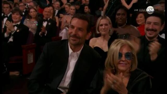 Церемония на наградите "Оскар" 2024, симултанен превод (част 10)