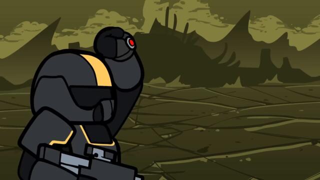 Helldivers shot: "380mm Accuracy"