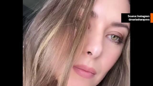 36-vuotias miljonääri Maria Sharapova näyttää tunnistamattomalta