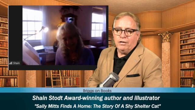 Award-Winning Author Shain Stodt featured on the talk show Briggs on Books