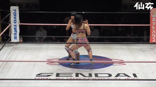 【女子プロレス】丸森レアvs YUNA  2023年11月16日宮城野区文化センター