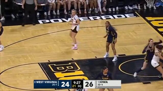 Iowa vs West Virginia women's basketball FULL GAME 3D | NCAA Women's Basketball Champion Mar 25,2024