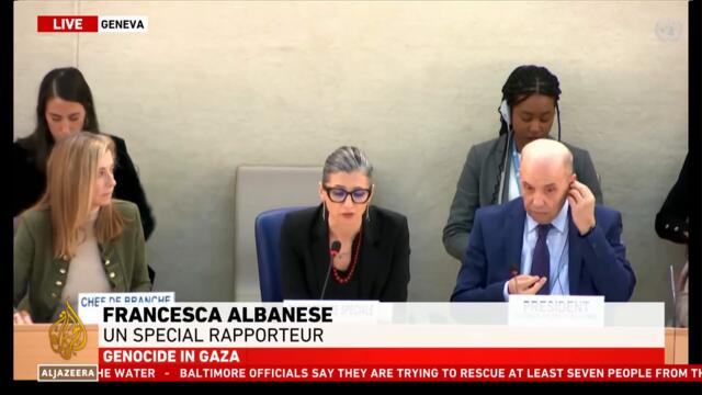 War on Gaza: UN special rapporteur accuses Israel of acts of ‘genocide’