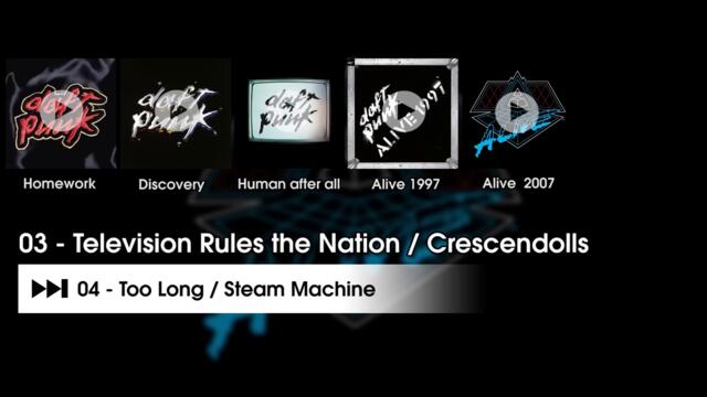 Daft Punk - Television Rules the Nation / Crescendolls (Live 2007 - Official Audio)