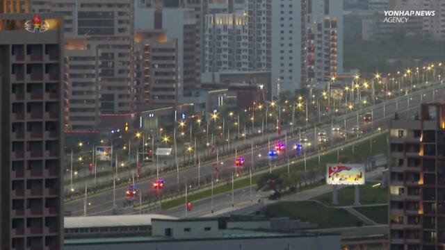 Kim attends ceremony marking the completion of 10,000 new homes
