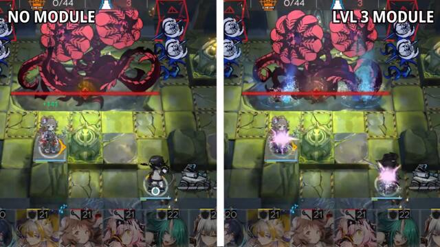 [Arknights] Thorns X Module Showcase