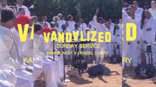 KANYE WEST x DENZEL CURRY “SUNDAY SERVICE” by Jarreau Vandal