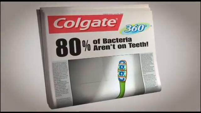Colgate 360 Actiflex 2010 Ad 360p