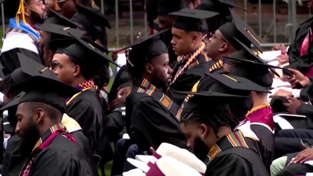 Students turn backs to Biden at Morehouse commencement | REUTERS