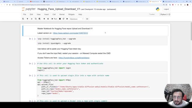 How to Download (wget) Models from CivitAI & Hugging Face (HF) & upload into HF including privates