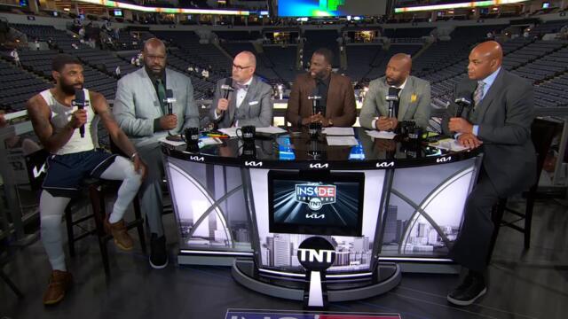 Kyrie irving joins Inside the NBA after Game 1, FULL Interview