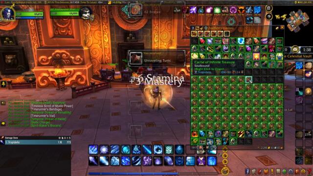 Opening 168 Cache of Infinite Treasures at once