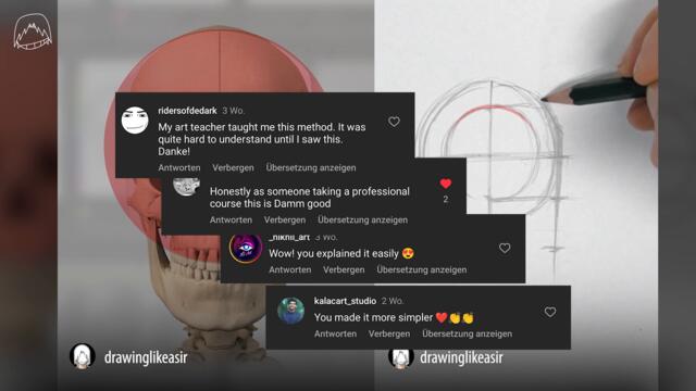 How to draw heads with Loomis Method (Tutorial) | DrawlikeaSir