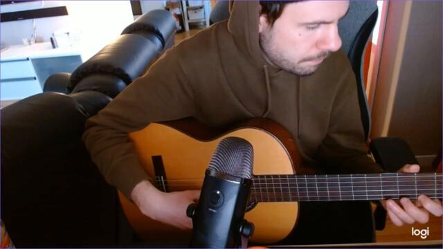 Jazzy guitar melody?