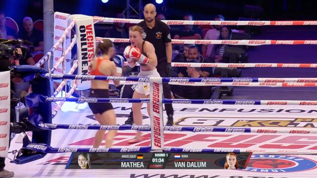 Nina Van Dalum vs Angelique Mathea | FULL FIGHT | ENFUSION 138
