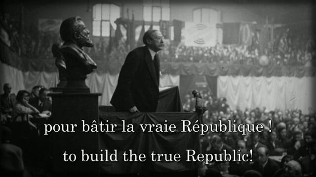 "La victoire du Front Populaire" - French Socialist Song