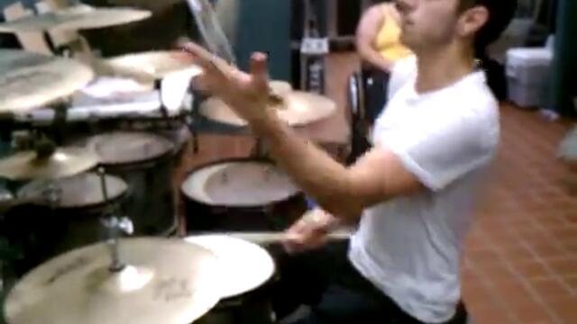 Adam gray juggling 3 sticks-