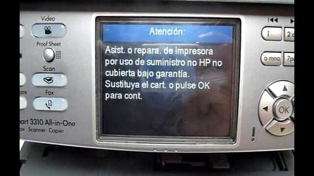 Impresora HP 3110