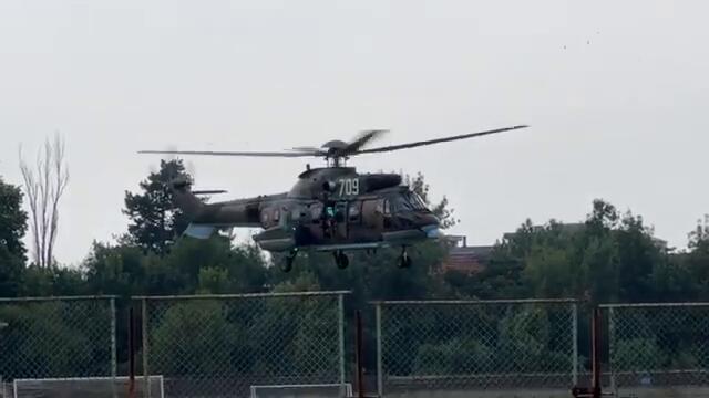 Министърът на отбраната и началникът на отбраната посетиха 24-та авиационна база Крумово