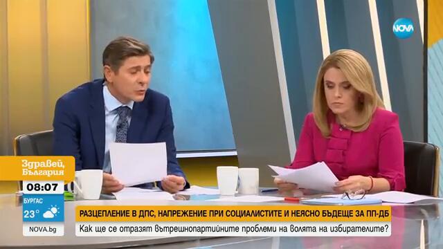 До какво ще доведе разцеплението в ДПС? - Здравей, България (02.09.2024)