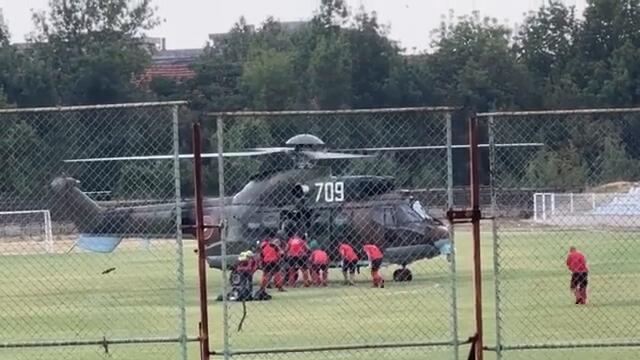 Спасителите с хеликоптера от Крумово за смелостта на оцелялото момче