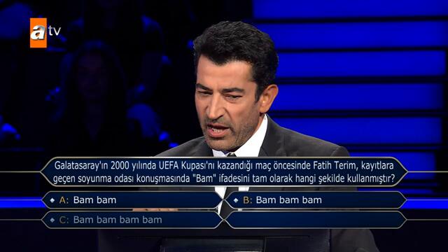 100 Binlik Fatih Terim sorusu! - Kim Milyoner Olmak İster? 1104. Bölüm @KimMilyonerOlmakIsteratv