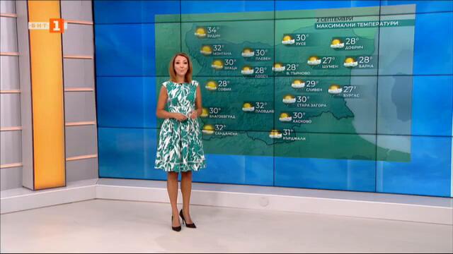 Предимно слънчево в началото на седмицата, Прогноза за времето за 02.09.2024