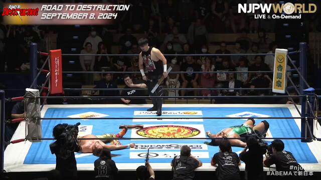 #njdest 8th MATCH Backstage (with Subtitles) 9/8/24｜Road to DESTRUCTION 第8試合 Backstage
