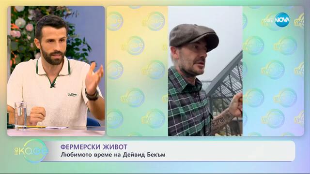 Фермерски живот: Любимото време на Дейвид Бекъм - „На кафе” (09.09.2024)
