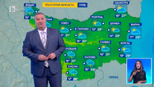BTV Времето (05.09.2024 г. – централна емисия)