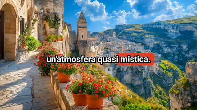 Italian story "Adventure in the MATERA" | Learn Italian with subtitles | Italian storytelling 🟢⚪🔴