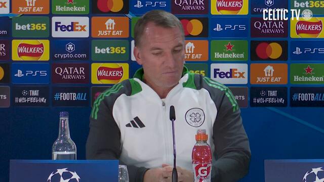 Full Champions League Media Conference | Celtic Manager Brendan Rodgers ahead of #CelticSlovan