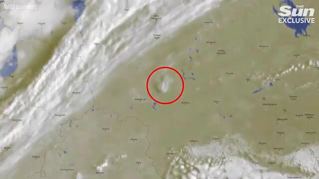 Ukraine's 'spectacular' drone strike seen from SPACE as huge Russian depot blasts spark earthquake