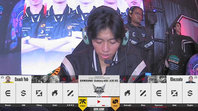 FNATIC ONIC vs RRQ HOSHI | Regular Season Week 6 Day 2 | Game 2 | #MPLIDS14