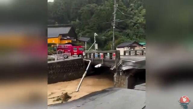 State of Emergency in Japan! Rivers Overflowing! Floods and Landslides in Ishikawa
