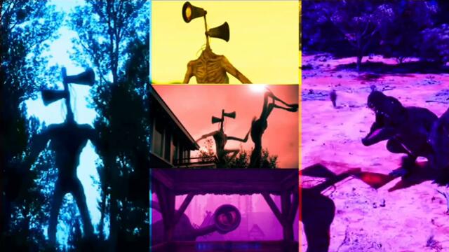 Siren Head Coffin Dance Song meme (cover) with different effects mix combo coffin dance