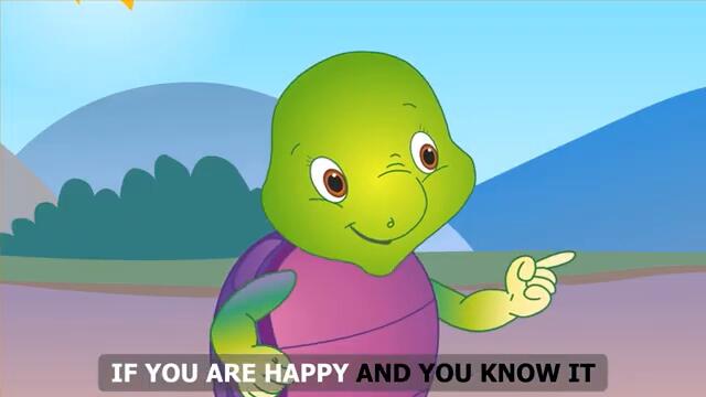 If You Are Happy And You Know it | Nursery Song for Kids | PurpleTurtle