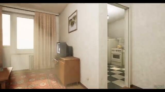 Unreal Engine 5 Post-soviet apartment