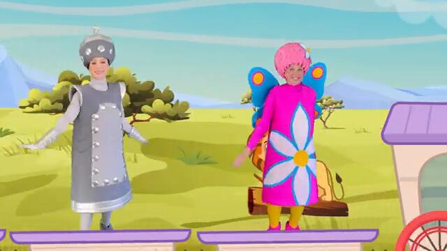 Африка  - Чударики.  Детская песня игра с ускорением. Повторяем движения ( official music video )