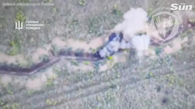 Ukrainian attack drones destroy Russian trench hideouts in devastating wave of frontline strikes